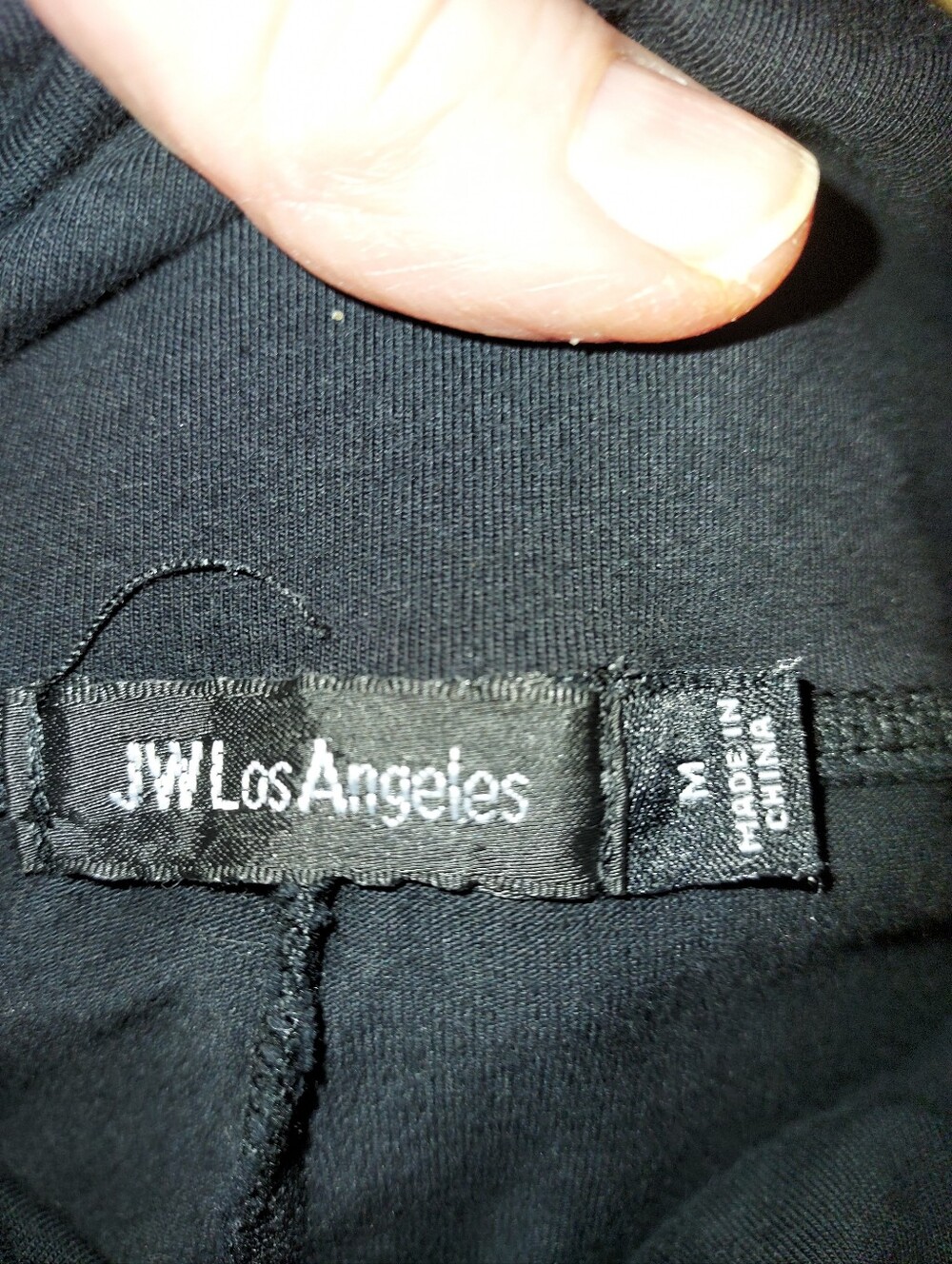 Johnny Was Black Leggings with Colorful Embroidery - Picture 10 of 10
